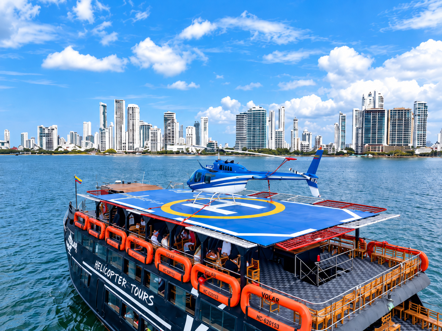 Vista panorámica de Barco Volar